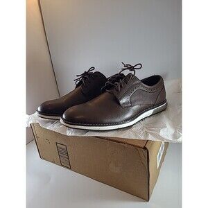 Bruno Marc Men’s Plain To Oxford Shoes Brown Color Size 9